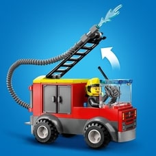 レゴ LEGO シティ 消防署と消防車 60375 おもちゃ ブロック プレゼント レスキュー 乗り物 のりもの 男の子 女の子 4歳 ~【送料無料】