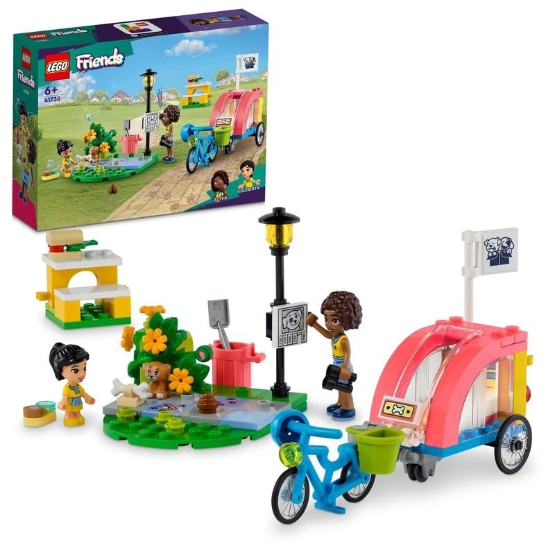 ＜トイザらス＞ レゴ LEGO フレンズ ワンちゃんレスキューバイク 41738 おもちゃ ブロック プレゼント レスキュー 動物 どうぶつ 女の子 6歳 ~