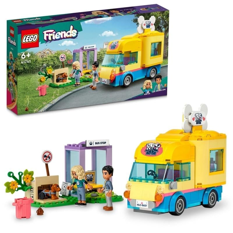 ＜トイザらス＞ レゴ LEGO フレンズ ワンちゃんレスキュートラック 41741 おもちゃ ブロック プレゼント レスキュー 動物 どうぶつ 乗り物 のりもの 女の子 6歳 ~【送料無料】