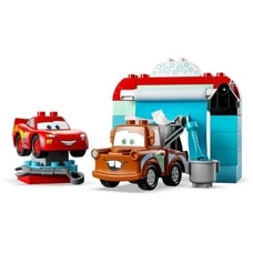 【オンライン限定価格】レゴ LEGO デュプロ ライトニング・マックィーンとメーターのカーウォッシュ 10996 おもちゃ ブロック プレゼント幼児 赤ちゃん 車 くるま 男の子 女の子 2歳 ~【送料無料】