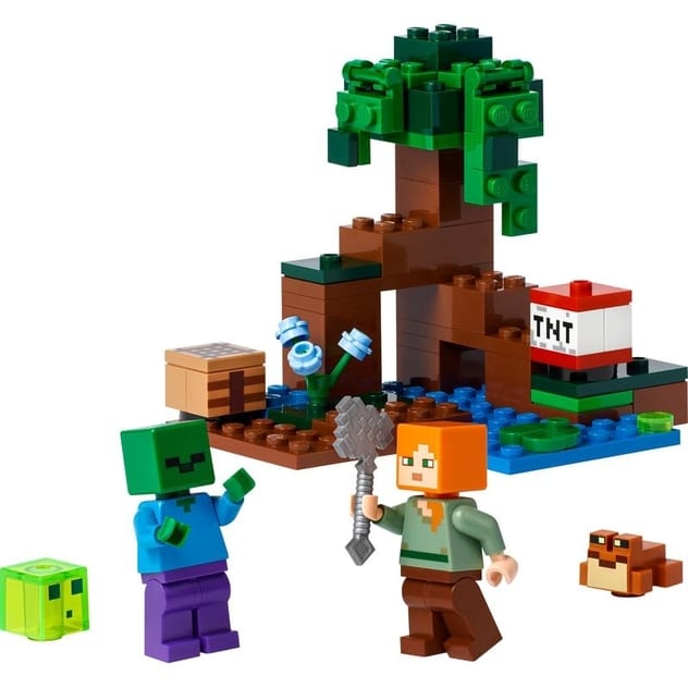 レゴ LEGO マインクラフト 沼地の冒険 21240 おもちゃ ブロック