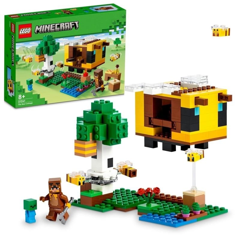 ＜トイザらス＞ レゴ LEGO マインクラフト ハチのコテージ 21241 おもちゃ ブロック プレゼント テレビゲーム 動物 どうぶつ 男の子 女の子 8歳 ~