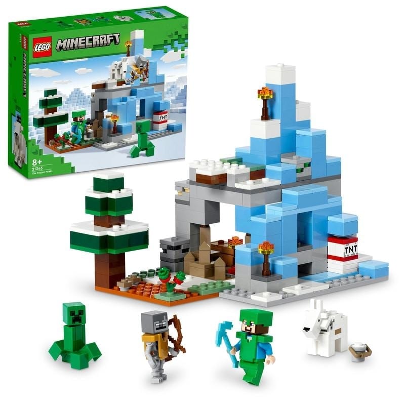  レゴ LEGO マインクラフト 凍った山頂 21243 おもちゃ ブロック プレゼント テレビゲーム 男の子 女の子 8歳 ~【送料無料】