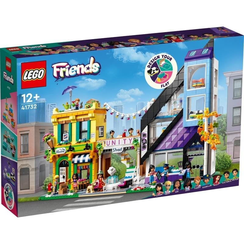 レゴ LEGO フレンズ ハートレイクシティのお花屋さんとデザインスタジオ 41732 おもちゃ ブロック プレゼント ごっこ遊び 街づくり