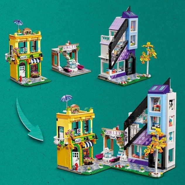 レゴ LEGO フレンズ ハートレイクシティのお花屋さんとデザイン