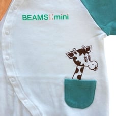 BEAMS mini 新生児2WAYドレス 長袖 ポケット付き ビームスミニ ベビーザらス限定