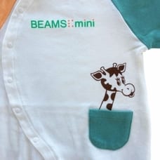 BEAMS mini 新生児2WAYドレス 長袖 ポケット付き ビームスミニ ベビーザらス限定