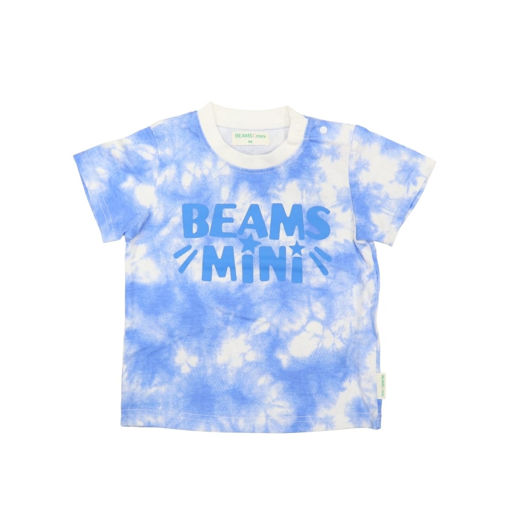 ＜トイザらス＞ BEAMS mini 半袖Tシャツ タイダイ ビームスミニ(ライトブルー×80cm)