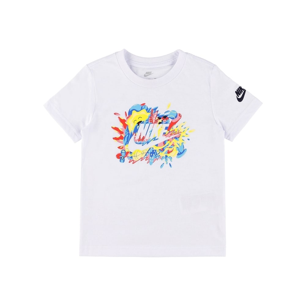 ＜トイザらス＞ NIKE ボーイズ半袖Tシャツ(76K522-001)(ホワイト×90cm)【クリアランス】