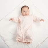 サガラ刺繍 ドレスオール ウサギ(ピンク×50-70cm) ベビーザらス限定