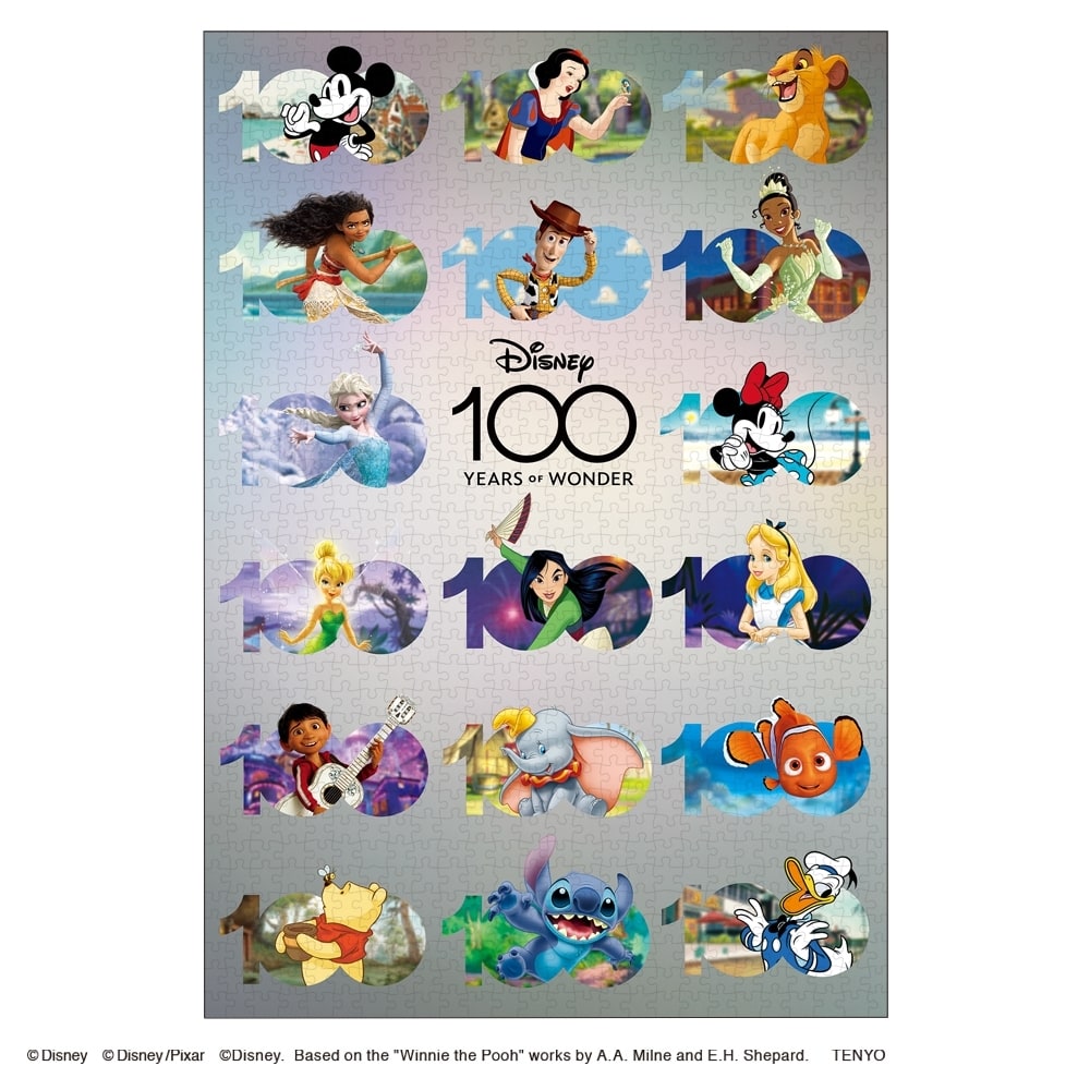 ＜トイザらス＞ ディズニー ジグソーパズル DISNEY100：ANNIVERSARY DESIGN 1000ピース【送料無料】