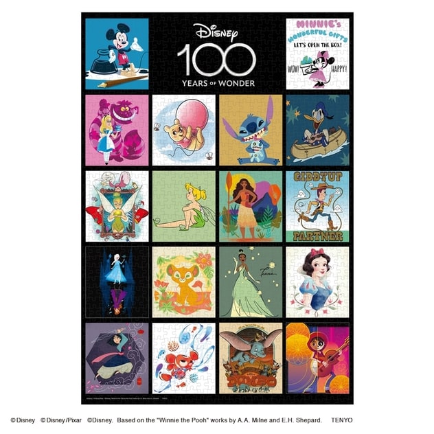 ディズニー ジグソーパズル DISNEY100：ARTISTS SERIES 1000ピース