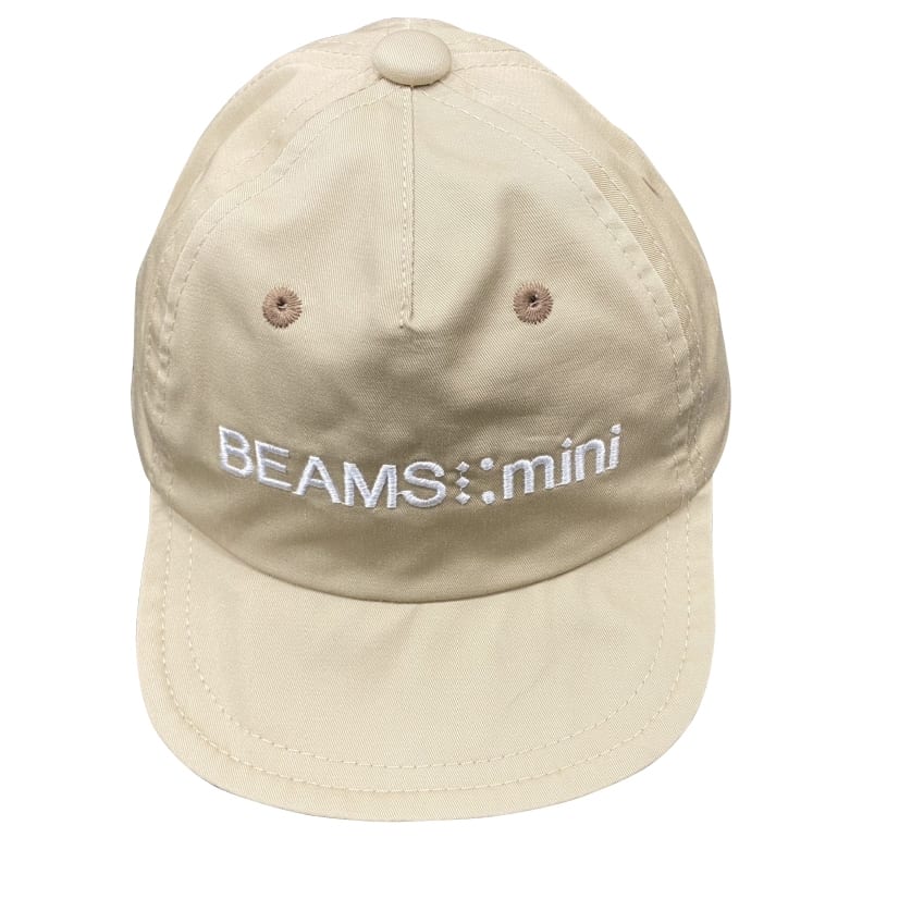ベビーザらス限定 BEAMS MINI キャップ ツイル ビームスミニ(ベージュ×48-50cm) ベビーザらス限定