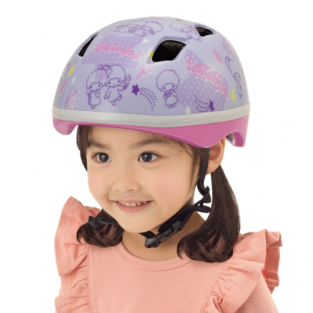 ＜トイザらス＞ カブロヘルメット リトルツインスターズ23（46~52cm）子供用ヘルメット キッズヘルメット SG規格適合 バイク 自転車 かわいい 女の子【送料無料】