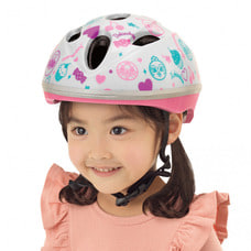 カブロヘルメットミニ アンパンマン（スイーツ）23（44～50cm）子供用ヘルメット キッズヘルメット 1歳 2歳 SG規格適合 バイク 自転車 ピンク かわいい 女の子【送料無料】