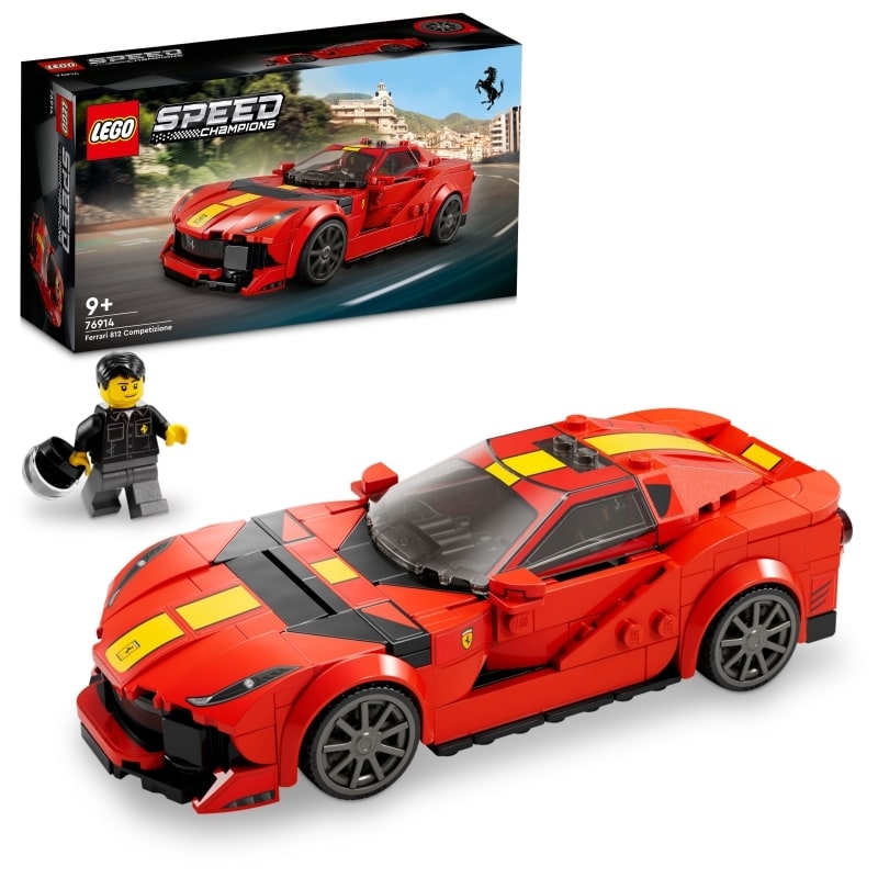 ＜トイザらス＞ レゴ LEGO スピードチャンピオン フェラーリ 812 Competizione 76914 おもちゃ ブロック プレゼント レーシングカー 乗り物 のりもの 男の子 9歳 ~