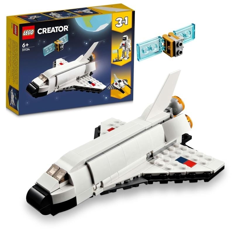 ＜トイザらス＞ レゴ LEGO クリエイター スペースシャトル 31134 おもちゃ ブロック プレゼント 宇宙 うちゅう 男の子 女の子 6歳 ~