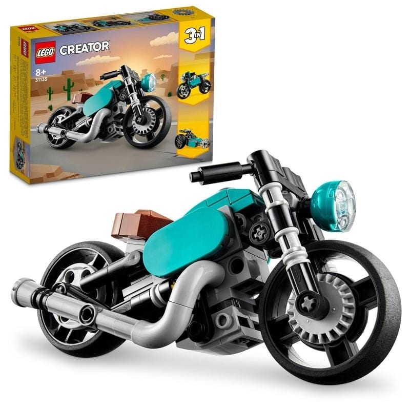 ＜トイザらス＞ レゴ LEGO クリエイター ヴィンテージバイク 31135 おもちゃ ブロック プレゼント 乗り物 のりもの 男の子 女の子 8歳 ~