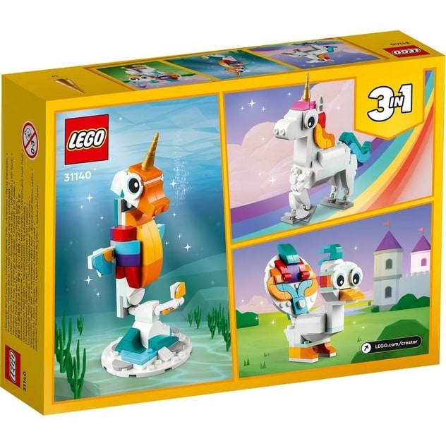 レゴ LEGO クリエイター ユニコーン 31140 おもちゃ ブロック プレゼント 動物 どうぶつ ファンタジー 男の子 女の子 7歳 ~