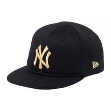 New Era ニューヨークヤンキース NY メジャーリーガーベースボールキャップ MY 1st 帽子(ブラック×ゴールド× 48-50cm)【送料無料】