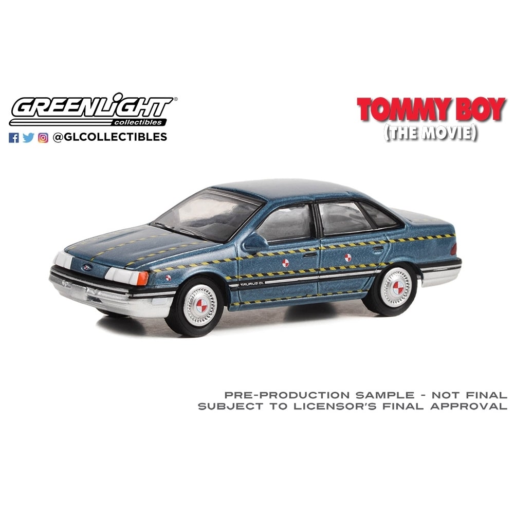 ＜トイザらス＞ GL 1/64 Tommy Boy (1995) - 1986 Ford Taurus - Zalinsky Auto Parts Crash Test Vehicle
