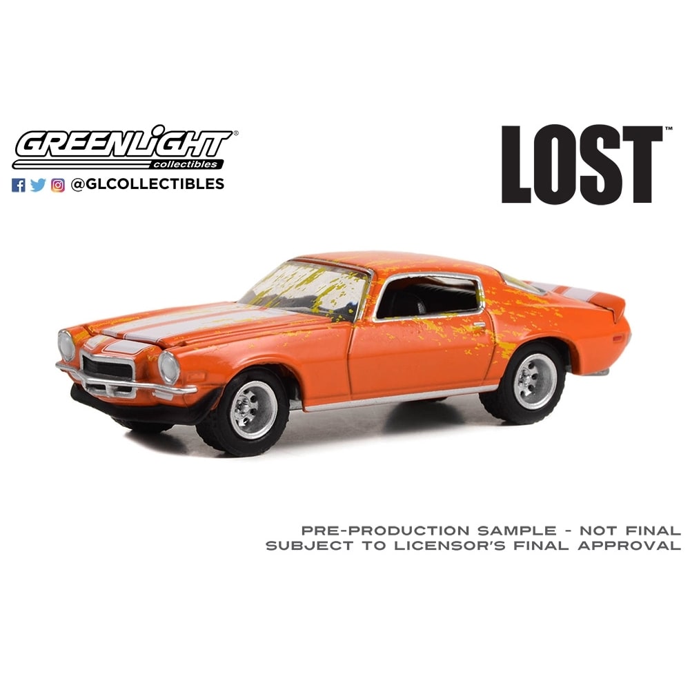 ＜トイザらス＞ GL 1/64 Lost (2004-10 TV Series) - 1971 Chevrolet Camaro Z28 (Dirty Version)画像