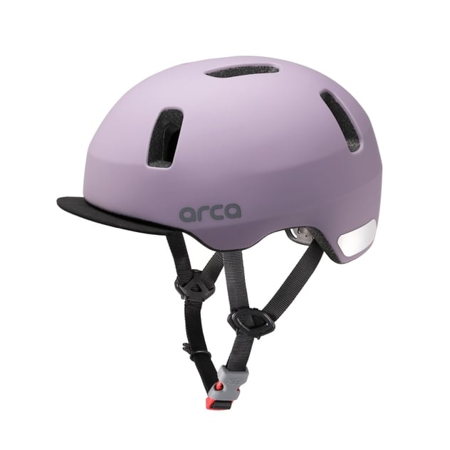 キッズヘルメット アルカ 50～54cm（マットモーブ）子供用ヘルメット
