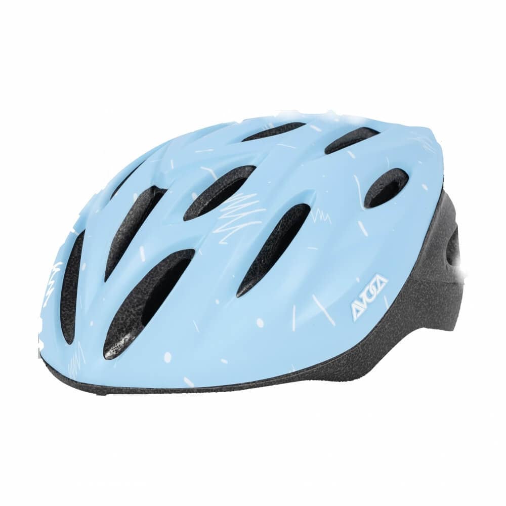 キッズヘルメット SPLY2 ブルー （54~59cm）子供用ヘルメット おしゃれ SG規格適合 軽量 バイク 自転車 小学生 水色【送料無料】
