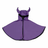 ハロウィン衣装 デビルポンチョ パープル コスチューム 仮装 子供 適応身長100～120cm マ・・・