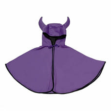ハロウィン衣装 デビルポンチョ パープル コスチューム 仮装 子供 適応身長100～120cm マント 悪魔 紫 男の子 女の子 トイザらス限定