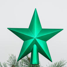 【クリスマスツリー用】20cm ツリートップ シャイニー グリーン 緑 トイザらス限定