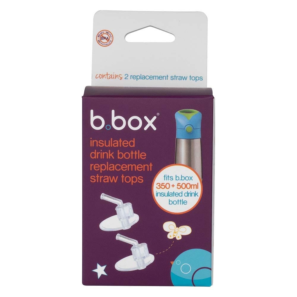 b.box ビーボックス ステンレスボトル専用ストロー 2個入の画像