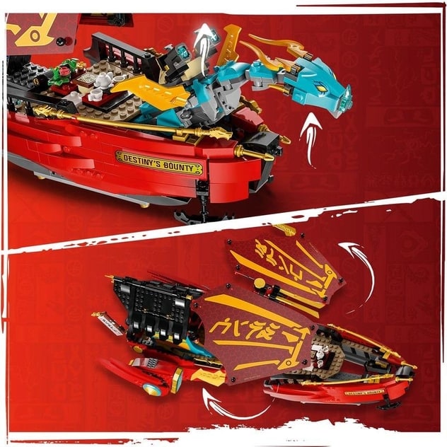 オンライン限定価格】レゴ LEGO ニンジャゴー 71797 空中戦艦