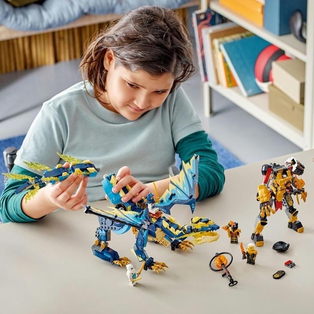 レゴ LEGO ニンジャゴー 71796 エレメントドラゴン vs. インペリアル 