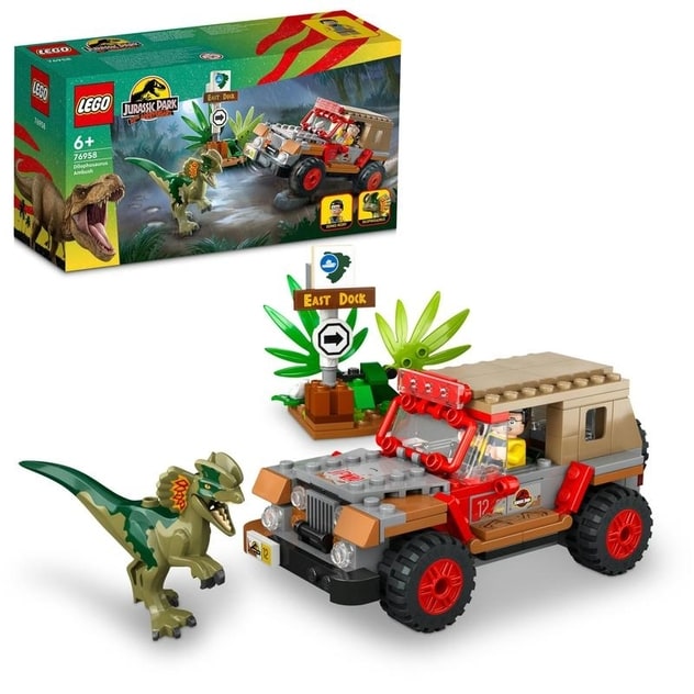 オンライン限定価格】レゴ LEGO ジュラシック・ワールド 76958 ディロ