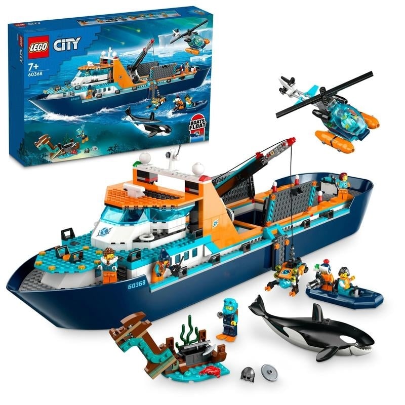 ＜トイザらス＞ レゴ LEGO シティ 60368 北極探検船【送料無料】