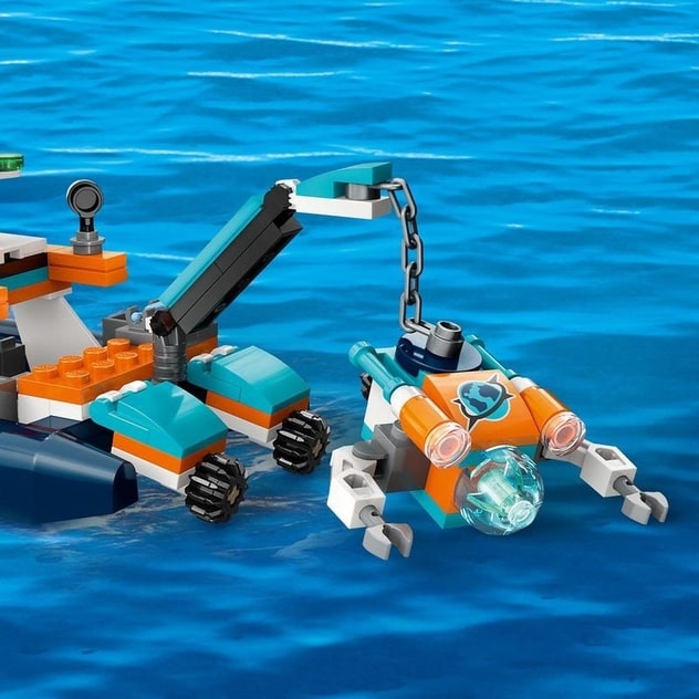 レゴ LEGO シティ 60377 探査ダイビングボート【送料無料】 | トイザらス