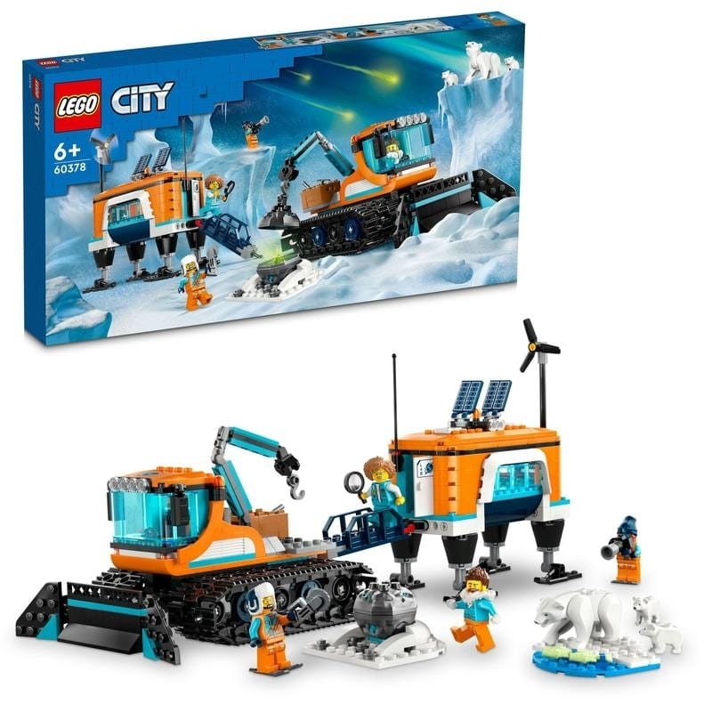  レゴ LEGO シティ 60378 北極探検 探査トラックと移動ラボ【送料無料】