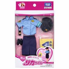 リカちゃん 服 LW-10 警察官になりたいな