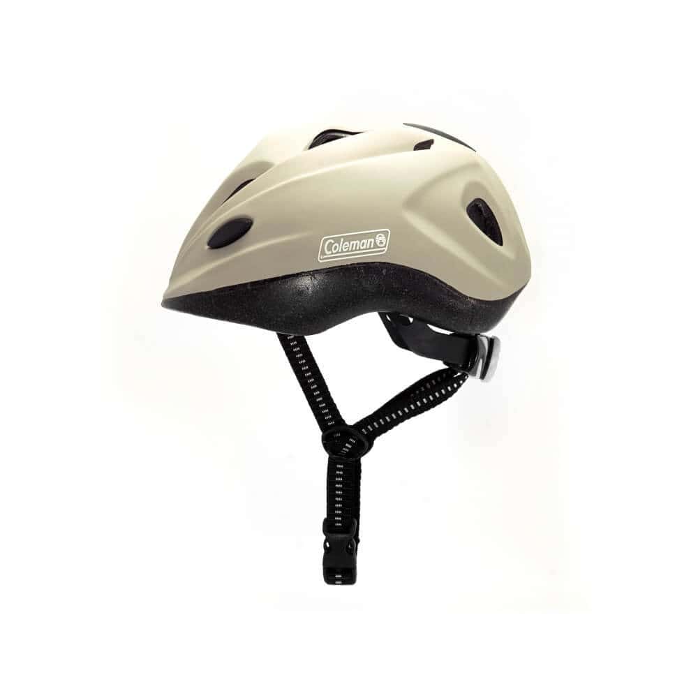 コールマン ジュニアヘルメットSG M（52~56cm）ベージュ 子供用ヘルメット 軽量 おしゃれ SG規格適合 バイク 自転車【送料無料】