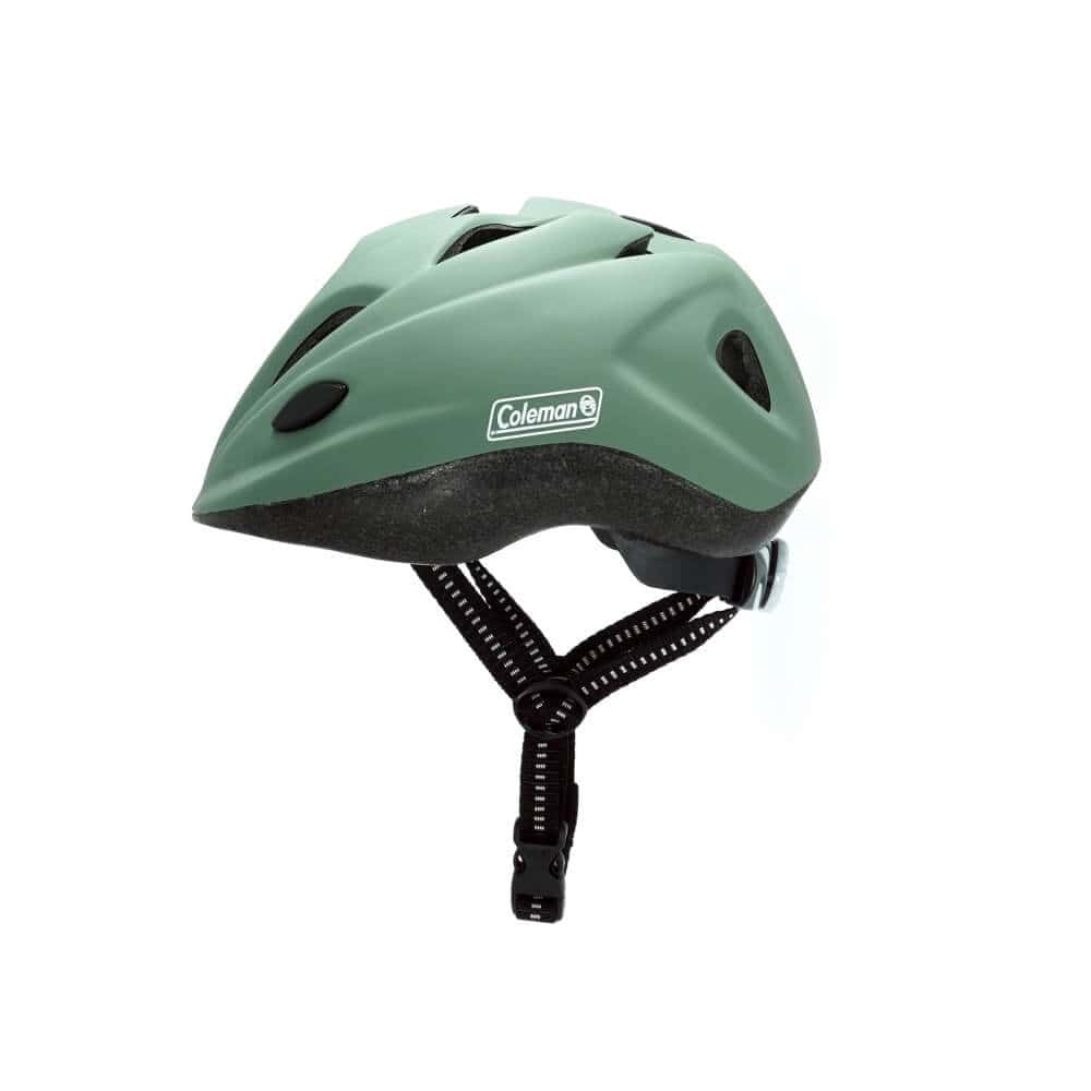 コールマン ジュニアヘルメットSG M（52~56cm）カーキ 子供用ヘルメット 軽量 おしゃれ SG規格適合 バイク 自転車【送料無料】