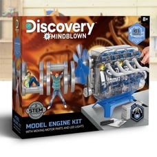 Discovery 4気筒エンジンモデルKIT｜エンジンの仕組み 組み立て STEAM【送料無料】