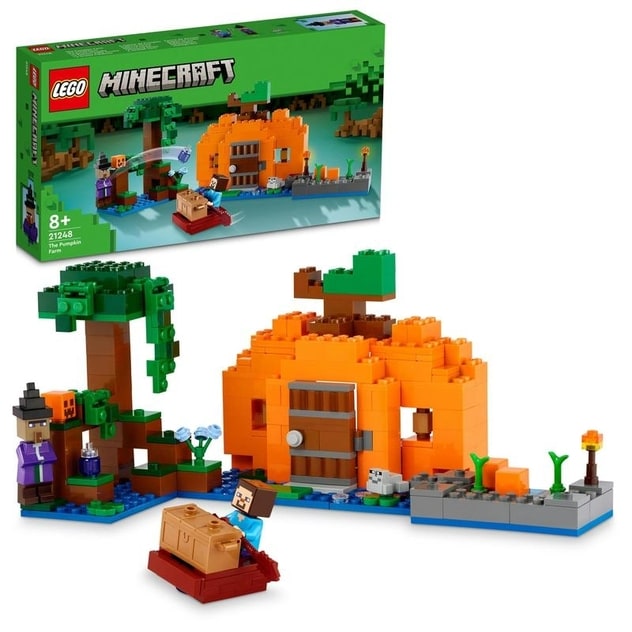 オンライン限定価格】レゴ LEGO マインクラフト 21248 かぼちゃ畑