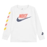 NIKE 長袖Tシャツ(76L242-001)(ホワイト×95cm)