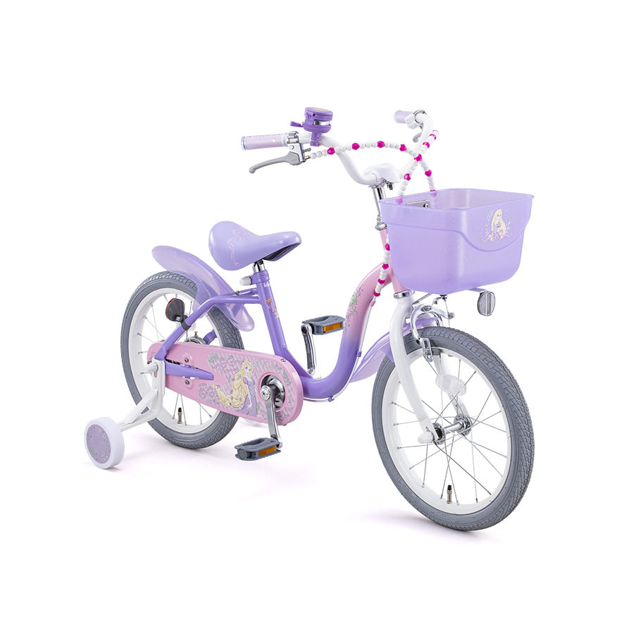 16インチ 身長98~116cm 子供用自転車 ディズニープリンセス ラプンツェルS 女の子 かわいい ピンク 人気 キャラクター トイザらス限定