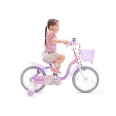 16インチ 身長98～116cm 子供用自転車 ディズニープリンセス ラプンツェルS 女の子 かわいい ピンク 人気 キャラクター
