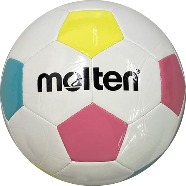 モルテン ミシン縫いサッカーボール 3号 ホワイト 柔らかい素材 人工皮革