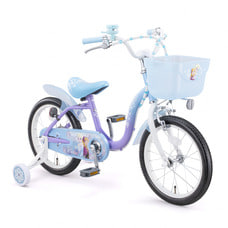 16インチ 身長98～116cm 子供用自転車 ディズニー アナと雪の女王S 女の子 水色 ブルー