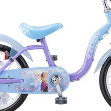 16インチ 身長98～116cm 子供用自転車 ディズニー アナと雪の女王S 女の子 水色 ブルー 4歳 5歳 トイザらス限定