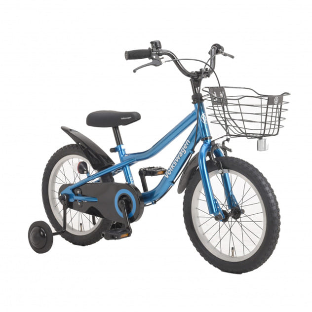 16インチ 身長95～110cm 子供用自転車 フォルクスワーゲン BMX（ブルー 